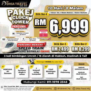 Clock Tower RM6999 (KLIA)