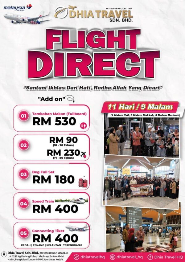 Flight Direct RM5999 (KLIA) - Image 2