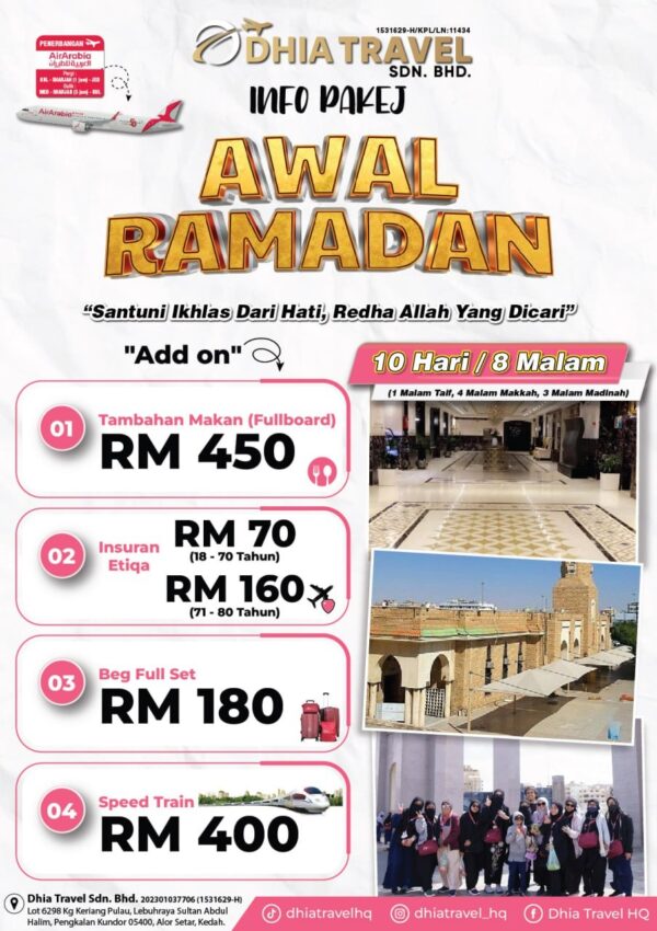 Awal Ramadhan RM6299 (KLIA) - Image 2