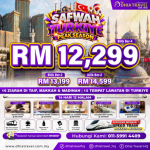 SAFWAH TURKIYE RM 12299 (KLIA2)